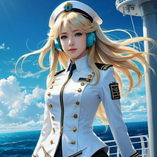 warspite,kantai collection sailor,atago,delta sailor,naval,marineau,at sea,pacifica,sailor,nautical star,ferry,yachtswoman,sea fantasy,cruiser aurora,capitaine,admiral,azzurra,tirpitz,kriegstein,millia,Conceptual Art,Fantasy,Fantasy 12