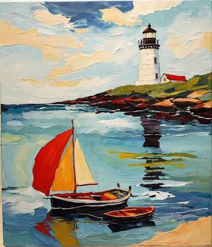 small boat. lighthouse in backfront,sailboat,sail boat,sailing boat,sailboats,sakonnet,nantucket,lighthouses,monhegan,light house,red lighthouse,mattapoisett,sailing boats,lighthouse,pictou,manomet,ma