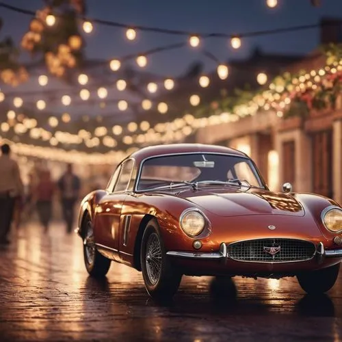 ferrari 250 gt drogo,ferrari 275,daimler sp250,ferrari 250,jaguar e-type,christmas retro car,etype,jaguar xkss,bmw 507,triumph gt6,ferrari roma,aston martin db mark iii,alfa romeo giulia tz,berlinetta,aston martin ulster,maserati 6cm,1000miglia,triumph spitfire,christmas cars,ats 2500 gt,Photography,General,Commercial