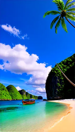 Palawan scenery, El Nido limestone cliffs, turquoise lagoon, white sandy beach, clear water, snorkeling gear, scuba diving equipment, tropical plants, coconut trees, wooden boat, sailing, sunset, gold