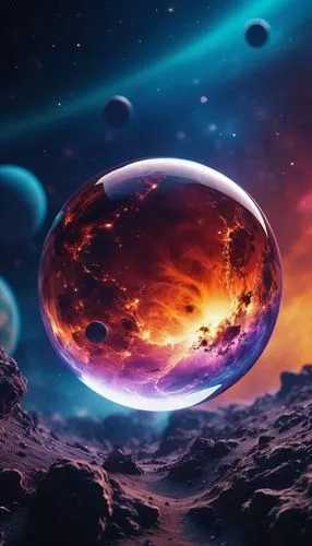 fire planet,alien planet,cancri,planetoid,nibiru,orb,Photography,Artistic Photography,Artistic Photography 03