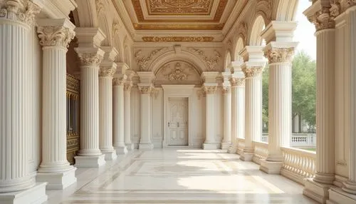 marble palace,archly,zappeion,neoclassical,palladian,borromini,colonnades,hermitage,columns,three pillars,entablature,pillars,burgtheater,cochere,bernini's colonnade,colonnade,pilasters,doric columns,neoclassicism,lateran,Photography,General,Realistic