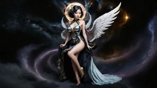 seraphim,belldandy,saturnyne,fantasy picture,faerie,uriel