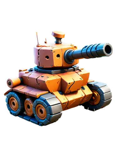 Small cute abstract art tank, c4d, 3d rendering, mini art, clash of clans game style Stylized pbr, , 3d game object, tank with huge gun holes
,tank ship,tanks,army tank,active tank,american tank,track