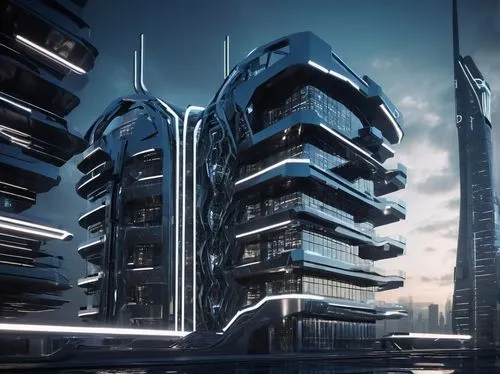 futuristic architecture,arcology,futuristic landscape,cybercity,cybertown,cyberport,oscorp,lexcorp,unbuilt,sky space concept,futuristic,capcities,metropolis,megacorporations,supertall,skyscraper,high rises,ctbuh,megacorporation,weyland,Conceptual Art,Sci-Fi,Sci-Fi 09