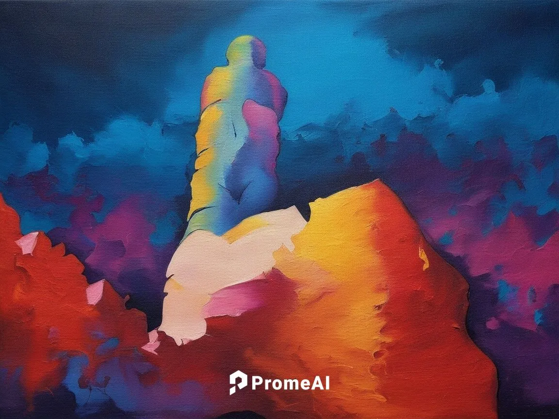 Painting Abstract nude Body Art Oil Painting,lava lamp,danxia,abstract painting,volcanic landscape,virga,metavolcanic,pinnacles,painting technique,cumulant,cloud mountain,fairy chimney,chalk stack,col