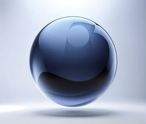 圆形屏幕和机身材质色彩碰撞，简约大气商务感。,a shiny glass sphere on a grey background,crystalball,glass sphere,glass ball,orb,glass orb,crystal ball,fushigi,spherical,ball cube,crystal egg,vector ball,lensball,spherical i