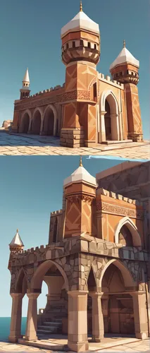 byzantine architecture,turrets,development concept,crown engine houses,roof domes,peter-pavel's fortress,big mosque,3d model,islamic architectural,ancient buildings,3d rendering,360 ° panorama,rock-mosque,material test,3d modeling,3d render,concept art,3d rendered,water castle,3d albhabet,Unique,3D,Low Poly