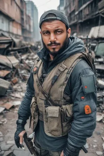 ballistic vest,lost in war,war correspondent,mercenary,combat medic,post apocalyptic,fallen heroes of north macedonia,gi,abu,syrian,drone operator,eod,refugee,bombardino,cargo,journalist,terrorist,strong military,nomad,kalashnikov,Photography,Realistic