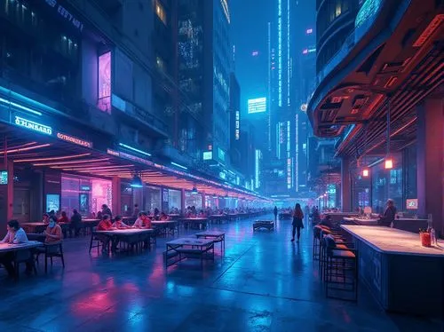 japanese restaurant,new york restaurant,shanghai,shinjuku,retro diner,diner,cybercity,a restaurant,kowloon,nightclub,rain bar,cyberpunk,restaurants,guangzhou,neon coffee,tokyo,neon cocktails,neon drinks,bladerunner,colored lights,Photography,General,Realistic