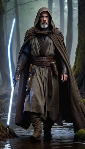 jedi,mundi,obi-wan kenobi,luke skywalker,george lucas,cg artwork,lightsaber,digital compositing,the abbot of olib,hooded man,maul,rots,force,darth wader,aaa,imperial coat,cloak,father frost,sw,gandalf,Photography,General,Commercial