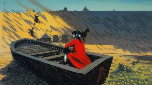 chomet,marceline,swathing,grimsley,mulan,sango,rincewind,red riding hood,schuitema,thatgamecompany,mamozai,sissel,magica,aku,azula,schuiten,fantasia,red cape,cruella de ville,scorpia,Illustration,Real