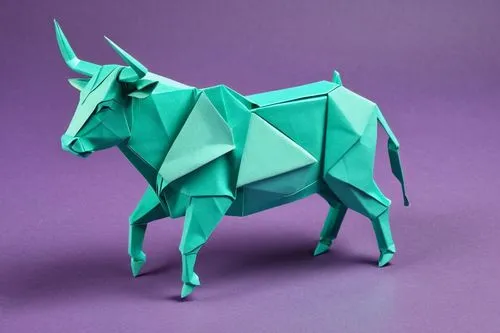 origami,rhinoceros,electric donkey,lowpoly,geometrical animal,unicorn art,Unique,3D,Isometric