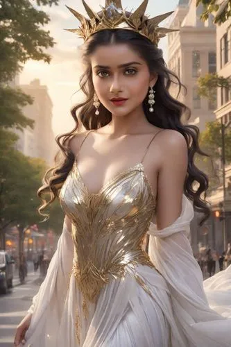 etheria,darna,golden crown,gold crown,emperatriz,gold foil crown,Photography,Realistic