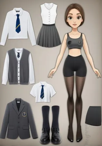 school uniform,school clothes,nurse uniform,sports uniform,school items,cheerleading uniform,a uniform,uniforms,uniform,martial arts uniform,school skirt,fashion vector,women's clothing,anime japanese clothing,ladies clothes,clothes,chef's uniform,women clothes,fashion doll,retro paper doll,Unique,Design,Character Design