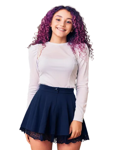 purple background,tori,girl on a white background,silphie,png transparent,women's clothing,mini e,fatayer,skort,social,lisaswardrobe,purple,white with purple,white purple,mini,basbousa,teen,transparent background,white background,plus-size model,Conceptual Art,Fantasy,Fantasy 21