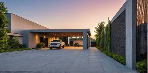 driveway,driveways,modern house,underground garage,metaldyne,carport,Photography,General,Realistic