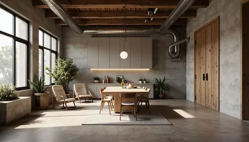 loft,interior design,modern decor,interiors,scandinavian style,daylighting,contemporary decor,home interior,concrete ceiling,danish furniture,working space,breakfast room,wooden beams,interior modern design,anastassiades,modern office,associati,wooden floor,lofts,creative office