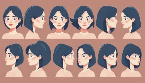 hair loss,management of hair loss,hairstyles,facial expressions,vector images,icon set,expressions,character animation,background vector,vector people,faces,women silhouettes,vector graphics,woman face,vector pattern,vector illustration,vector graphic,vector image,fashion vector,artificial hair integrations