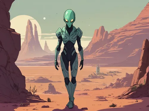 droid,sci fiction illustration,sci fi,alien warrior,martian,alien planet,concept art,extraterrestrial life,sci - fi,sci-fi,scifi,elongate,droids,erbore,dr. manhattan,mantis,elongated,humanoid,phage,alien,Illustration,Japanese style,Japanese Style 06