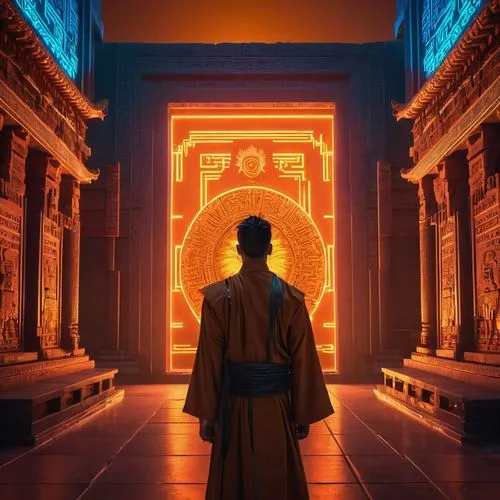 theed,hall of supreme harmony,hall of the fallen,dojo,jedi,wudang,portal,amidala,orange robes,buddhist monk,bhikkhu,obi,bhikkhus,monk,lucasfilm,naboo,vesak,emperor,kenobi,imagawa,Conceptual Art,Sci-Fi,Sci-Fi 26