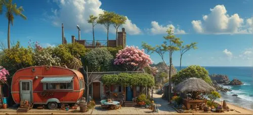 popeye village,seaside resort,resort town,seaside country,house of the sea,south seas,delight island,studio ghibli,fairy village,aurora village,bogart village,beach resort,the island,fishing village,h