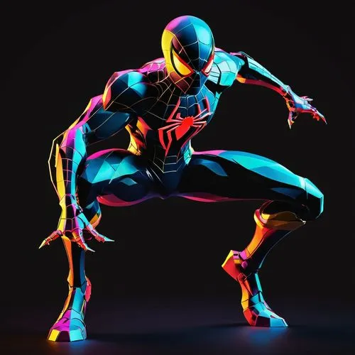 neon body painting,3d man,electro,3d figure,spider-man,superhero background,venom,3d model,cinema 4d,spiderman,light paint,spider bouncing,marvel figurine,3d render,aaa,spider man,light drawing,the suit,wall,spider,Conceptual Art,Fantasy,Fantasy 06