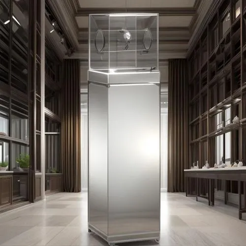 mac pro and pro display xdr,shower door,room divider,metal cabinet,revolving door,vitrine,shower bar,walk-in closet,armoire,bathroom cabinet,modern office,modern minimalist bathroom,blur office background,frosted glass,refrigerator,display case,under-cabinet lighting,storage cabinet,elevator,shower panel