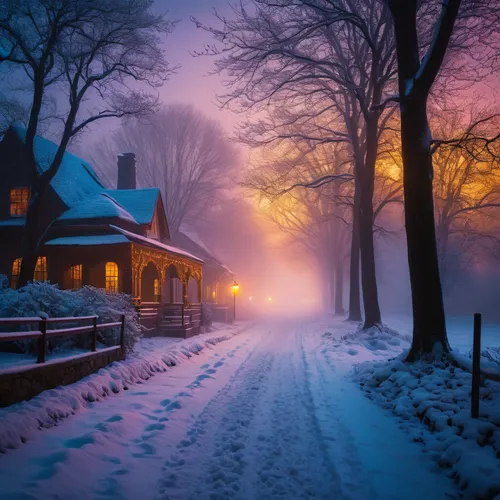 winter landscape,winter morning,winter magic,snowy landscape,christmas landscape,winter house,snow landscape,winter dream,wintry,winter village,winters,foggy landscape,winter light,winter forest,winter wonderland,hoarfrost,winter background,snow scene,snowfall,in the winter,Photography,General,Fantasy