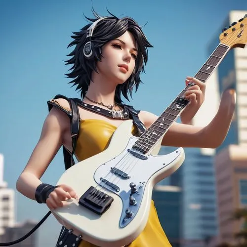 electric guitar,sonika,harmonix,noodle image,epiphone,electric bass,minions guitar,bass guitar,seiran,sonji,shimei,guitar,painted guitar,shumeiko,aoi,transistor,xiaoyu,guitar player,valensi,rock chick,Photography,General,Realistic