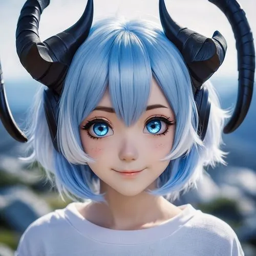 saiko,piko,devil,baa,elkana,horned,bedevil,horns,minmei,sayo,siro,tera,krita,skakun,rem,suri,cielo,vani,evie,eiki,Photography,General,Realistic