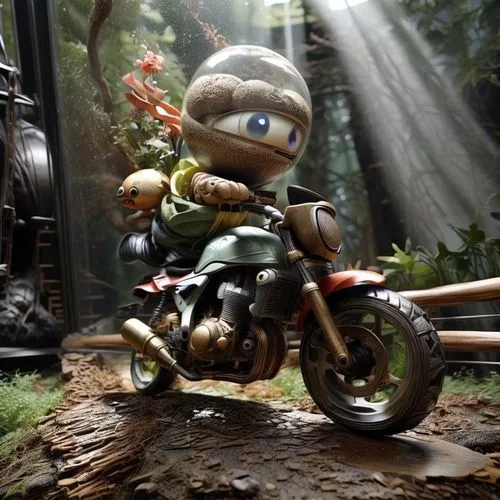 littlebigplanet,sackboy,baby groot,motograter,royo,wooden motorcycle,lbp,mwonzora,guardians of the galaxy,chappie,olimar,motorbike,ironhead,skylander giants,cheburashka,groot super hero,psychonauts,bohlander,motorcyle,scrap sculpture