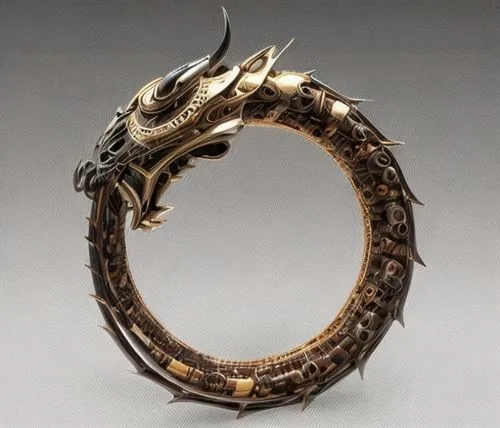 Uroboros,fire ring,laurel wreath,dragon design,wyrm,dragon of earth,horns,dragon,black dragon,circular ring,metalsmith,dragon li,draconic,jawbone,swath,horseshoes,golden ring,dragon fire,horn of amalt