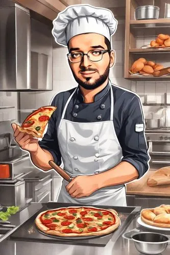 pizza supplier,pizza service,pizzolo,digiorno,chef,pizzaro,Digital Art,Sticker