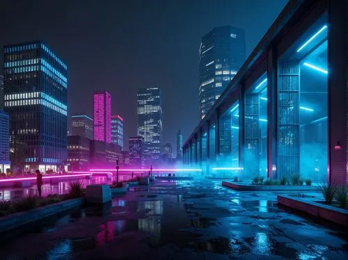 cybercity,city at night,cityscape,cyberport,cyberscene,light trail,cybertown,colored lights,city lights,futuristic landscape,light trails,urbis,cityzen,city scape,metropolis,citydev,urbanworld,colorful city,ambient lights,hypermodern