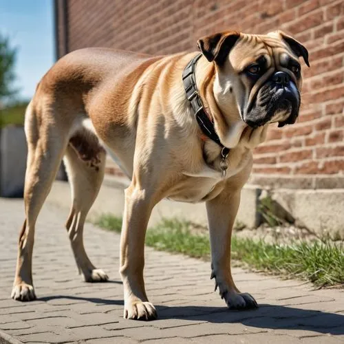 boerboel,bullmastiff,american mastiff,spanish mastiff,english mastiff,korean mastiff,bandog,puggle,black mouth cur,fila brasileiro,giant dog breed,anatolian shepherd dog,mastiff,kangal dog,legerhond,english bulldog,large münsterländer,pyrenean mastiff,olde english bulldogge,old english bulldog,Photography,General,Realistic