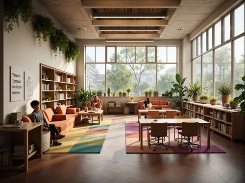 school design,study room,reading room,library,children's interior,modern office,libraries,schoolroom,classrooms,classroom,bibliotheek,staffroom,university library,bibliotheque,class room,bibliothek,bibliotheca,clubroom,schoolrooms,bookbuilding