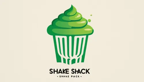 Design a vibrant and modern Shake Shack logo inspired by nature,shack,shake,milkshake,health shake,milk shake,shakers,milkshakes,shamrock,cupcake background,food share,matcha,shamrocks,say shape,curra