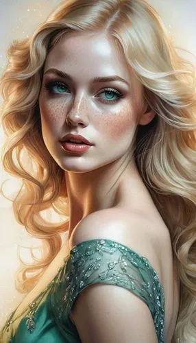 celtic woman,jessamine,margaery,behenna,margairaz,eilonwy,Illustration,Realistic Fantasy,Realistic Fantasy 15