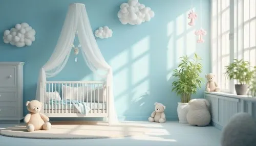 nursery decoration,baby room,nursery,room newborn,the little girl's room,kids room,boy's room picture,children's bedroom,children's room,babyland,baby bed,children's background,blue room,children's interior,playrooms,opaline,decors,bedroom,watercolor baby items,interior decoration,Photography,General,Realistic