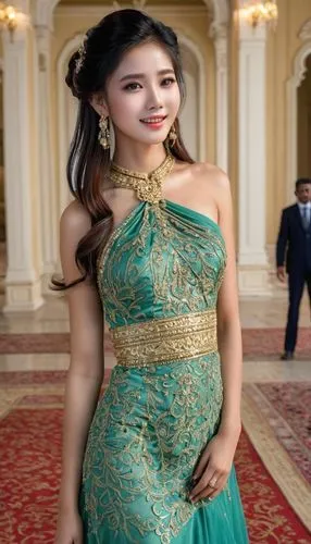 azerbaijan azn,sari,miss vietnam,indian bride,asian woman,asian costume,indian celebrity,oriental princess,miss circassian,asian girl,pooja,asian vision,gold ornaments,indian girl,kim,oriental girl,pi mai,phuquy,vietnamese,golden weddings,Female,East Asians,Curly,Youth adult,S,Infatuation,Evening Dress,Indoor,Hotel Lobby