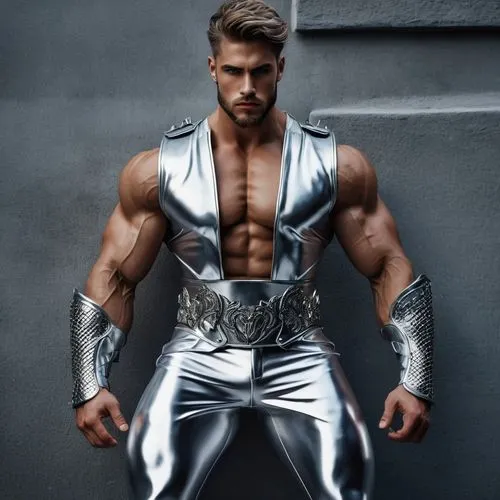 silver,wightman,shatterstar,armorlike,god of thunder,silver surfer,knight armor,musclebound,polnareff,steelman,silvermane,shokan,steel man,armor,armour,chrome steel,silver lacquer,silvery,hypermasculine,dawid,Photography,Documentary Photography,Documentary Photography 27