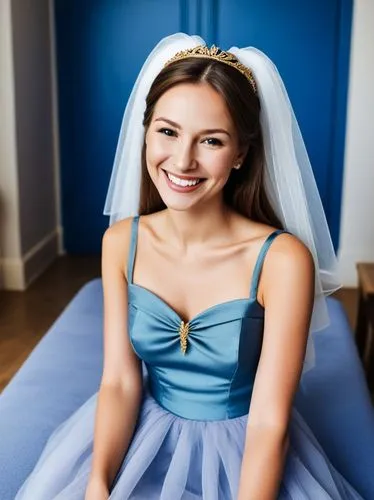 The most enchanting smile I've ever seen.,a girl that is wearing a dress and smiling,margairaz,bridal dress,bridewealth,marzia,quinceanera,wedding photo