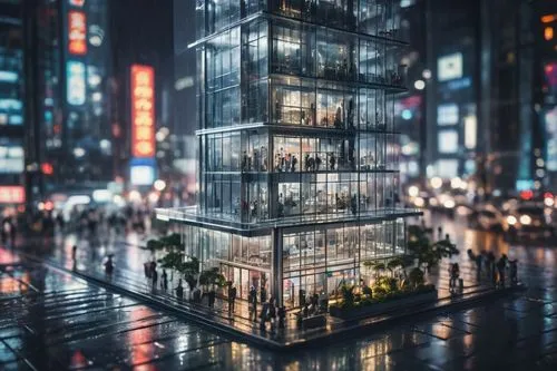 glass building,glass facade,electric tower,glass facades,skyscraper,tokyo city,tokyo,aoyama,shinjuku,towergroup,pc tower,ctbuh,tilt shift,steel tower,high-rise building,residential tower,glass pyramid,taikoo,the skyscraper,kimmelman,Unique,3D,Panoramic