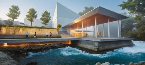 hydropower plant,aqua studio,hydropower,hydroelectricity,water cube,water wall