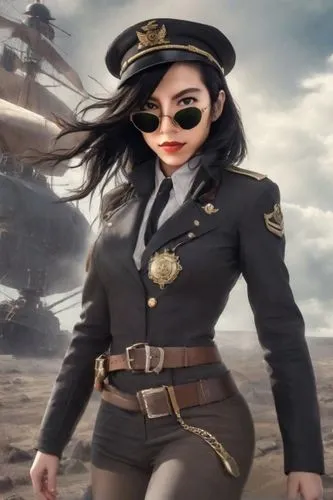 aviatrix,steampunk,ahoy