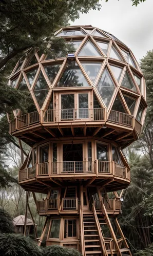 tree house hotel,tree house,treehouse,timber house,wood structure,wooden construction,outdoor structure,cubic house,round house,round hut,stilt house,frame house,eco hotel,insect house,japanese archit