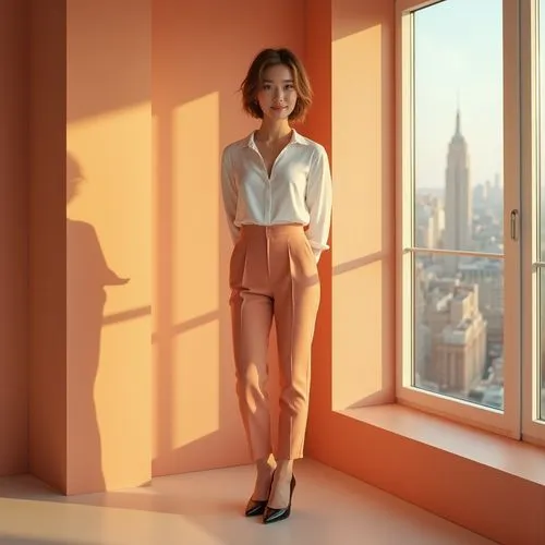 maxmara,peach color,pantsuit,pantsuits,woman in menswear,sooyoung,benoist,menswear for women,orange,coppery,jodhpurs,orange color,warm colors,dkny,eunjung,rose gold,pink and brown,yoong,orange cream,light pink,Photography,General,Realistic