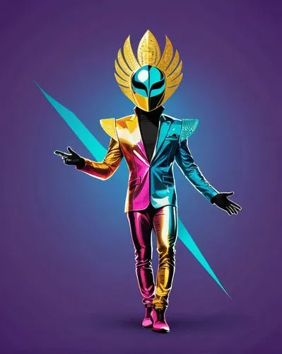 electro,80's design,alien warrior,nova,knight star,colorful foil background,firedancer,vector design,mazda ryuga,nebula guardian,garuda,vector,gold and purple,specter,vector ball,neon arrows,disco,merc,ninja star,vector graphic,Unique,Design,Logo Design