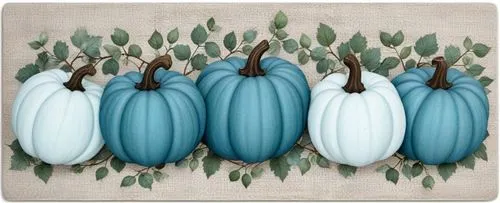 blue pumpkins lined up on top of each other,decorative squashes,ornamental gourds,decorative pumpkins,gourds,cucurbits,calabazas